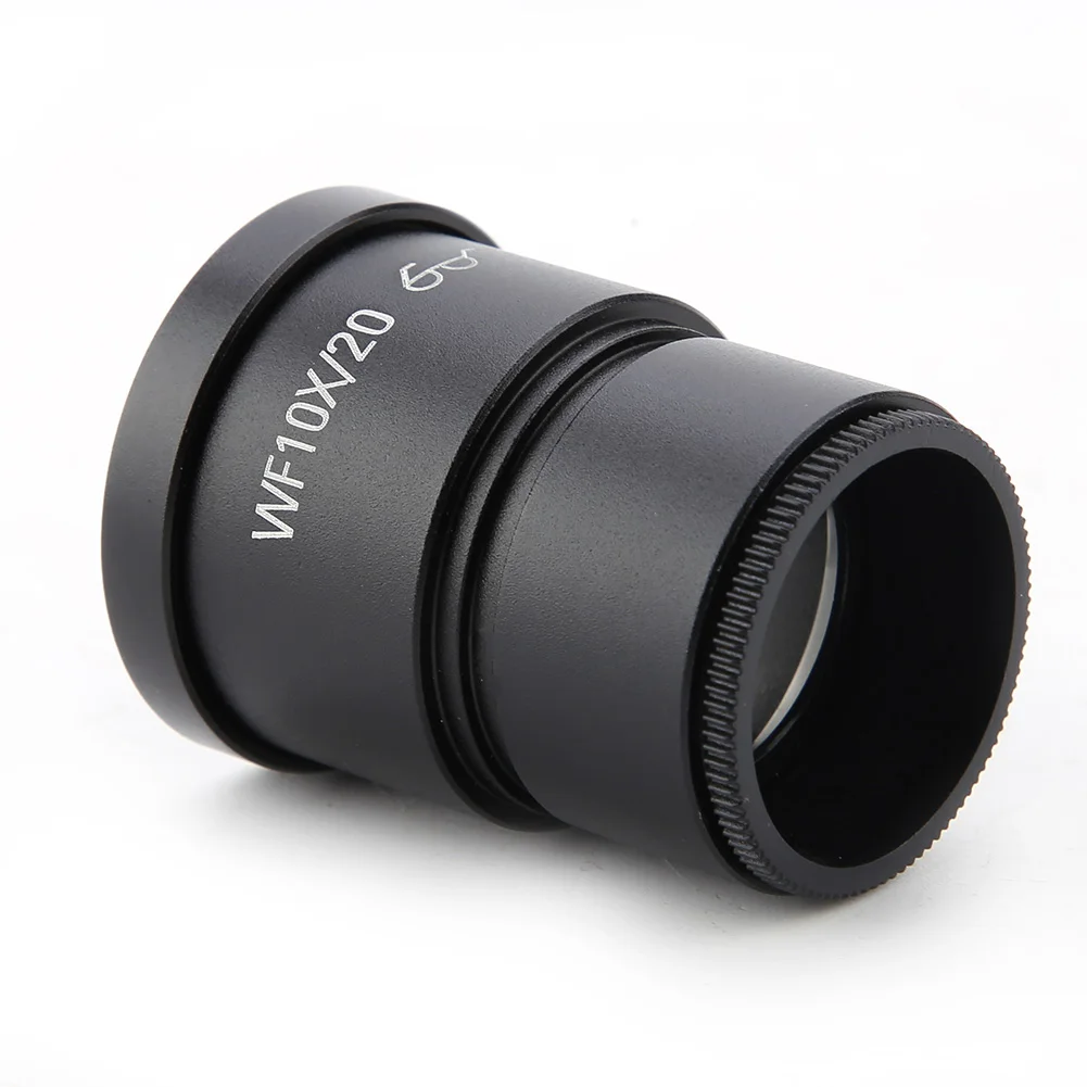 10X Stereo Microscope Eyepiece WF10X/20 Wide Field Optical Glass Lens 30mm Mounting Size Replacement Ocular for Stereo Microscop