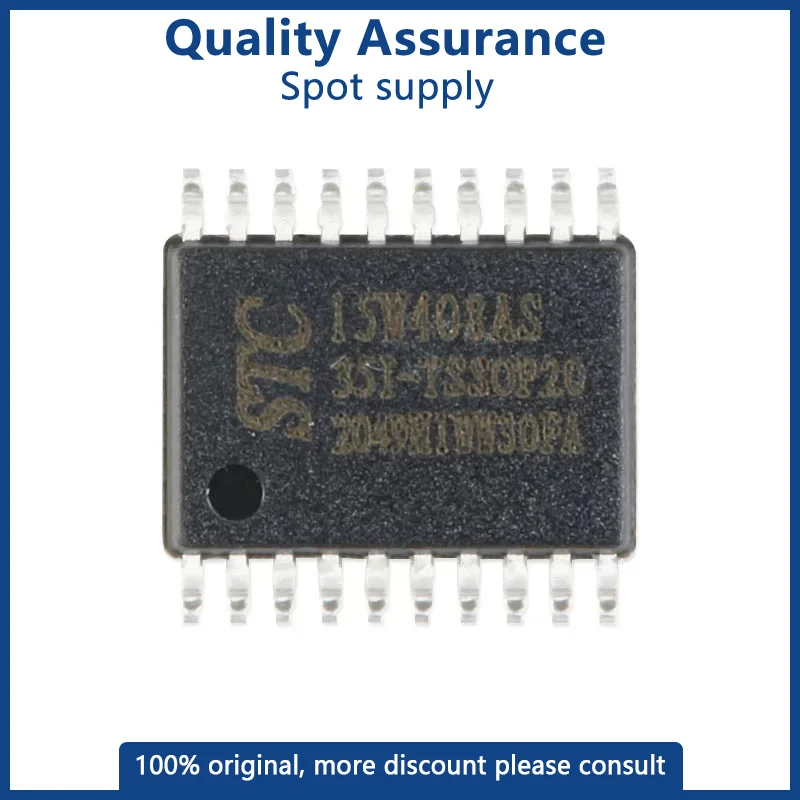 

New Original STC15W408AS-35I-TSSOP20 STC15W408AS IC MCU SOP-20