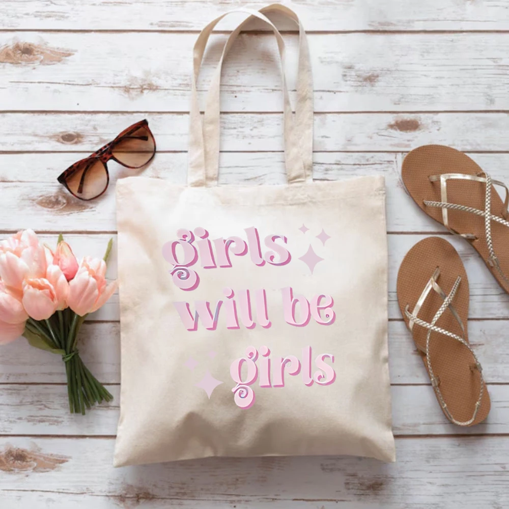 Le ragazze saranno ragazze borse da donna borse da ragazza Power Bags borsa da donna femminista supporto da donna borsa da donna femminile borse da donna retrò Girly