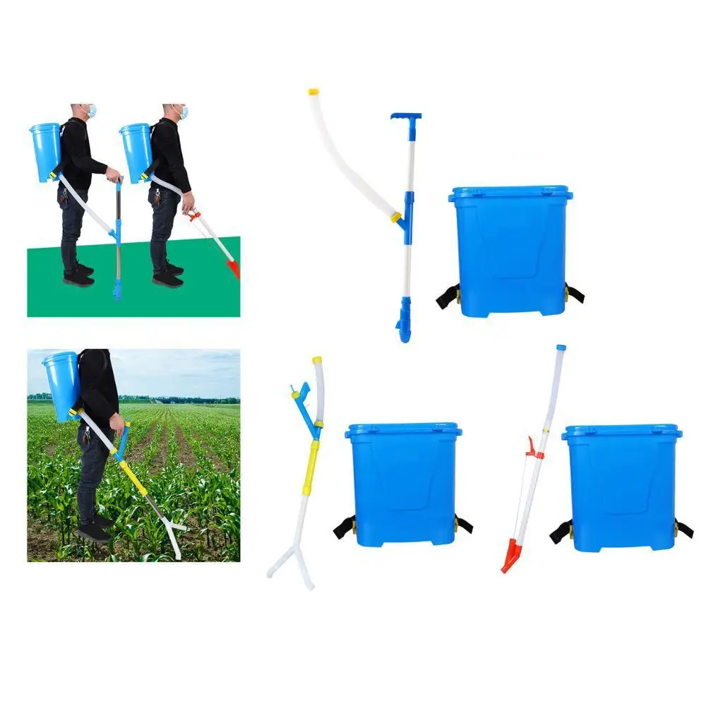 25L Corn and Vegetable Top Dressing Tools Agricultural Backpack Garden Hand Tools Ergonomic Handle Manual Fertilizer Spreader