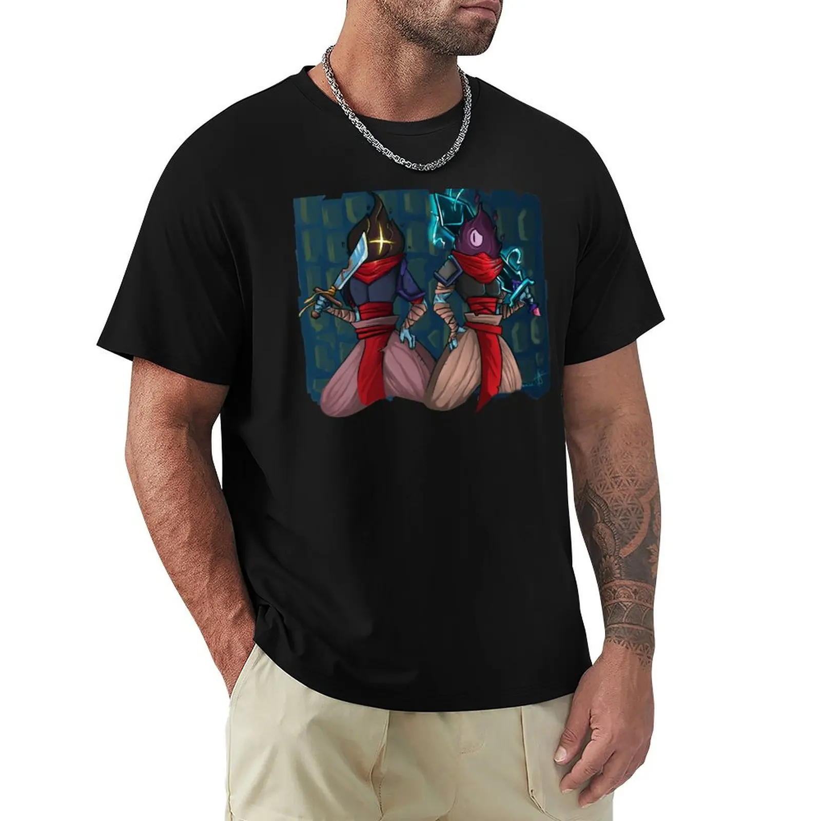 

Double DeadCell T-Shirt essential t shirt basketball graphic tees sports fans clothing for men