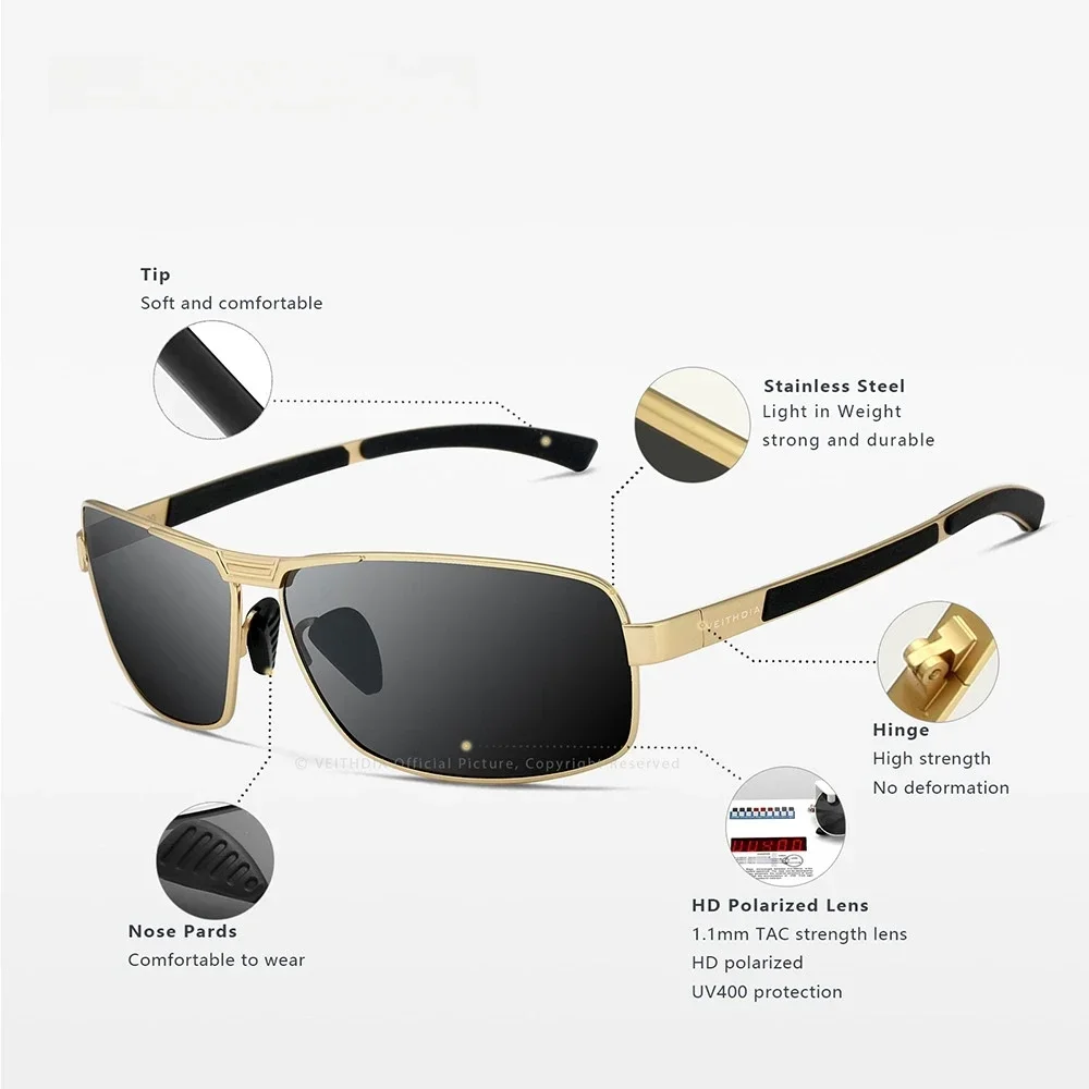 KIZN جديد الرجال HD الاستقطاب المضادة للأشعة فوق البنفسجية النظارات الشمسية موضة جديدة كبيرة الحجم 149 مللي متر القيادة الدراجات النظارات الطبية البصرية 2490 #4