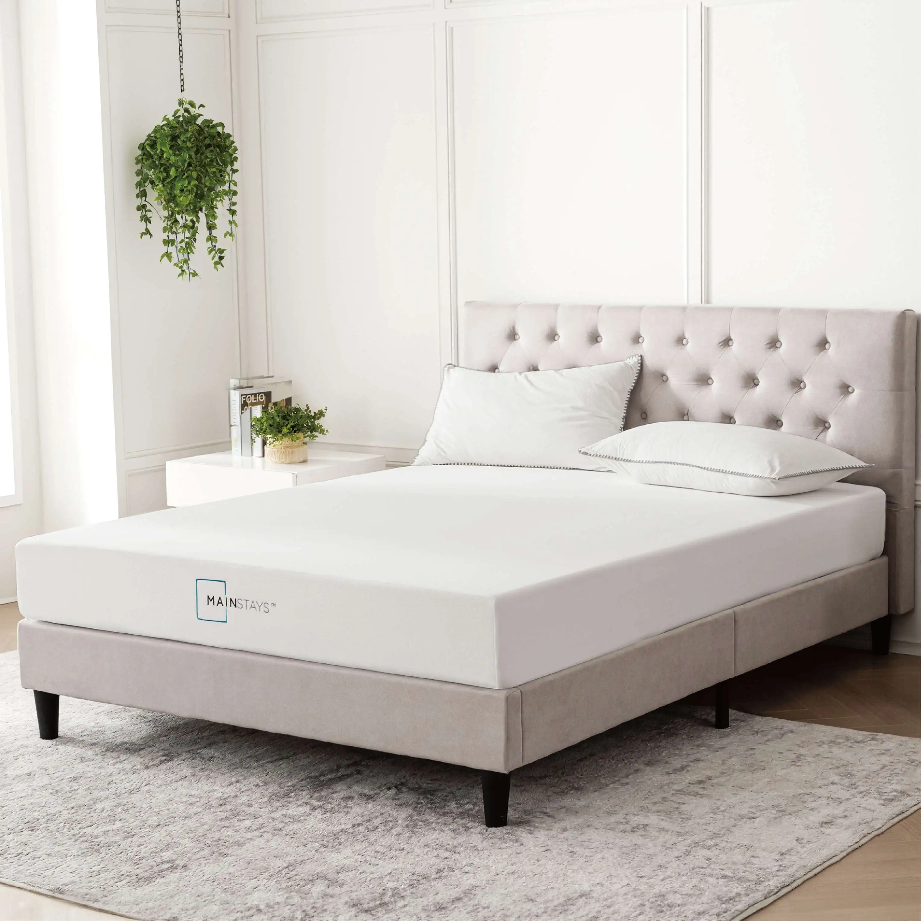 

8" Memory Foam Mattress Full Medium Firm for All Ages Soft Comfortable Liquid Gel Flex Foam Convenient Setup