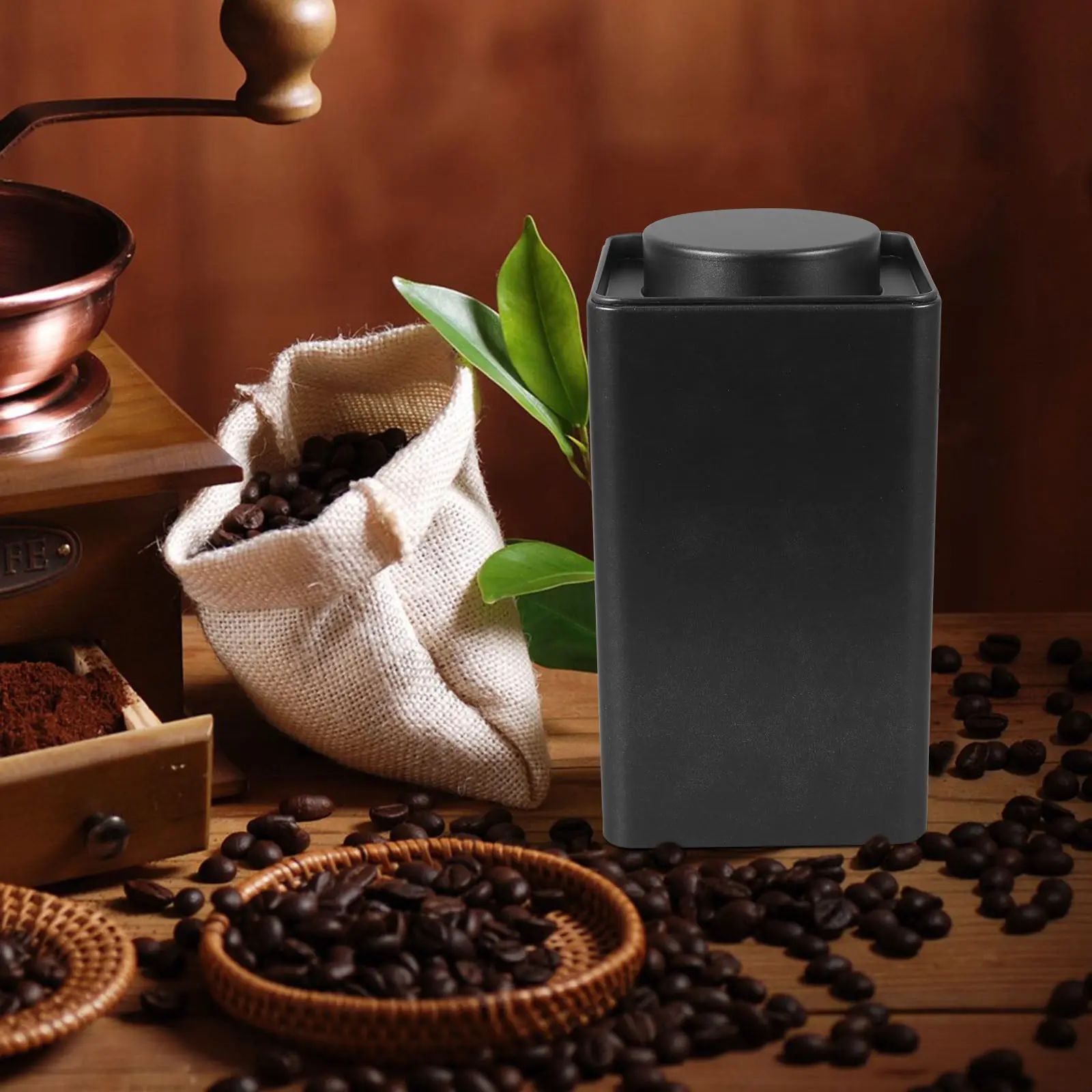 3Pcs Retro Tin Canister Set Airtight Wear Resistant Tea Coffee Sugar Storage Jar Stylish Kitchen Decor Small Portable Travel
