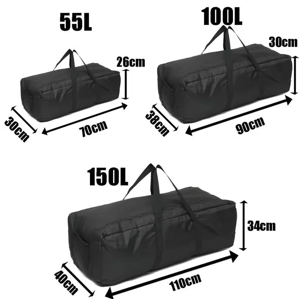 1680D Oxford Outdoor Camping Storage Travel Bag For Hiking Men Women Luggage Duffle Backpack Waterproof Large Hiking Handbags