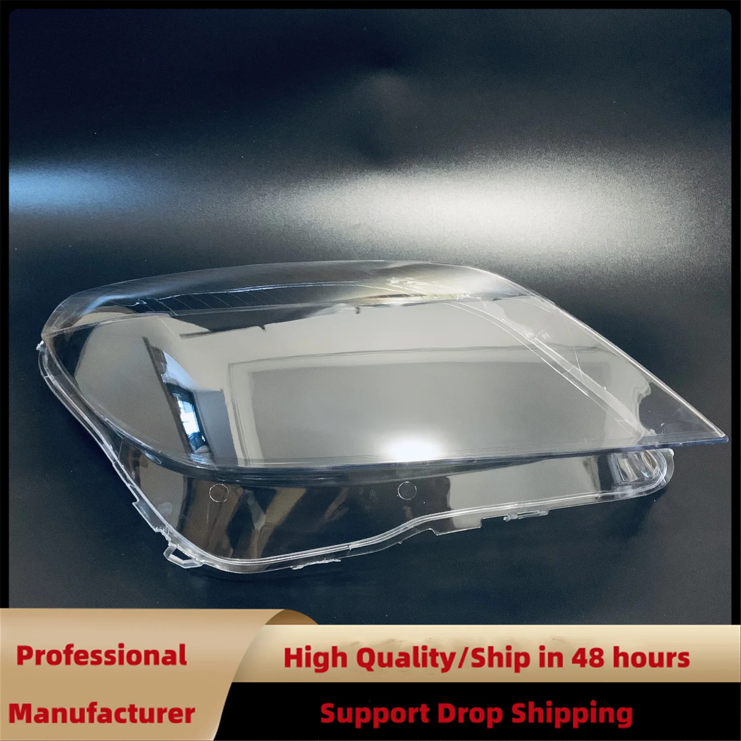 For OPEL ASTRA H 2004-2010 Left+Right Side Front Headlight Lens Cover Clear Headlamp Cover Shell Transparent Lampshade - view 4