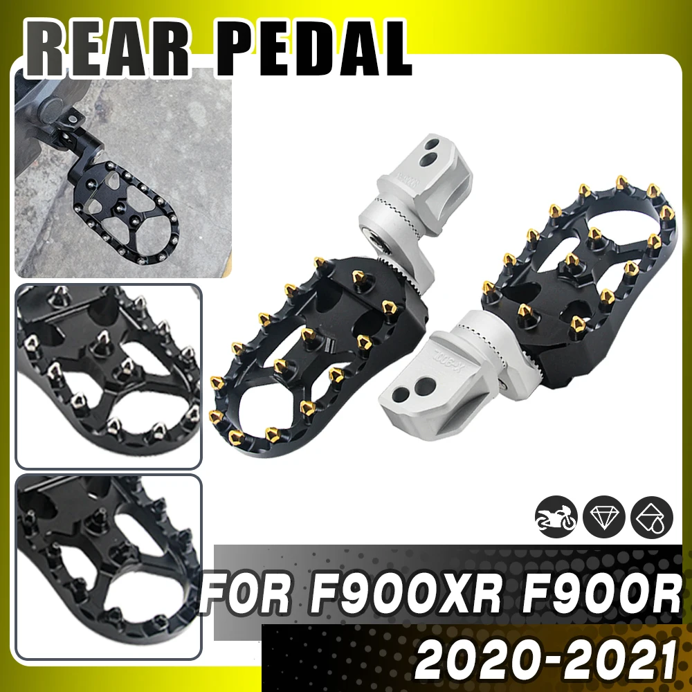 

Для BMW F900XR f 900 xr F900R F 900 R 2020 2021, мотоциклетные алюминиевые вращающиеся подножки, регулируемые задние подножки пассажира