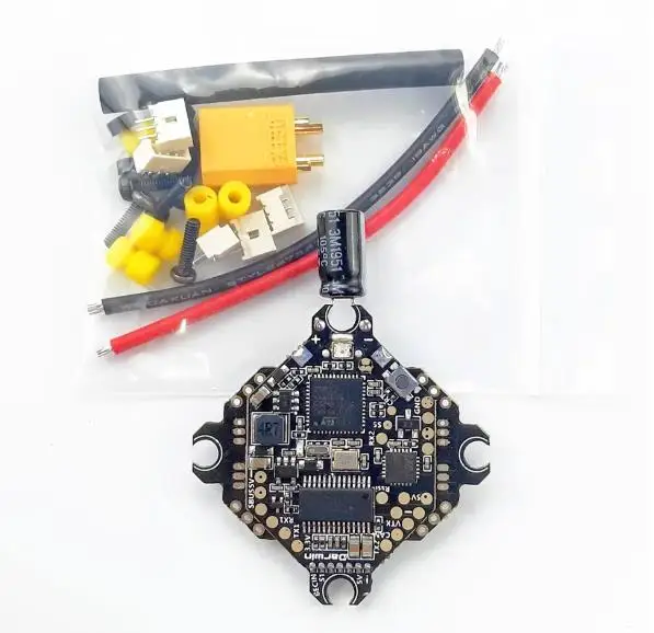 DARWINFPV F411 AIO ELRS Flight Controller Whoop Blheli_S Betaflight F4 15A OSD BEC BL_S 1-3S 4In1 ESC for RC Drone FPV Racing thumbnail 5