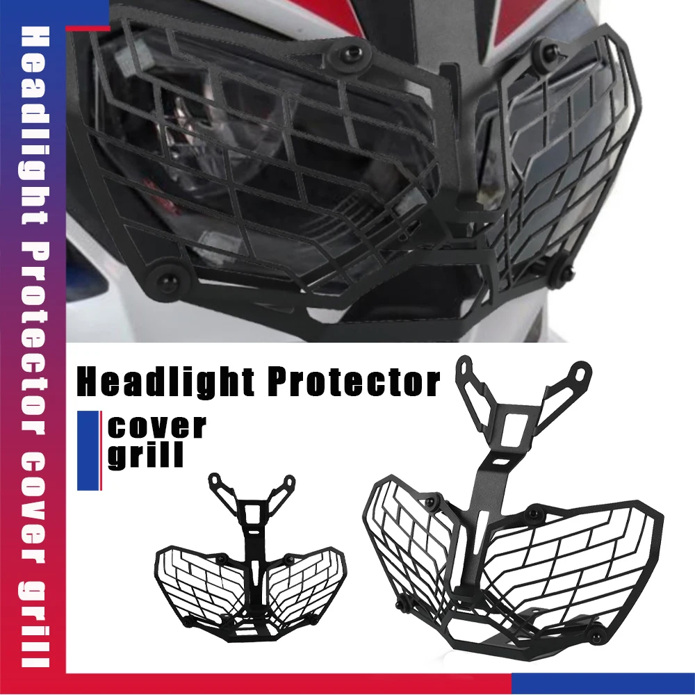 

For HONDA CRF1000L AFRICA TWIN ADVENTURE Sports 2017 2018 2019 2020 2021 CRF 1000L CRF 1000 L Headlight grille Headlight cover