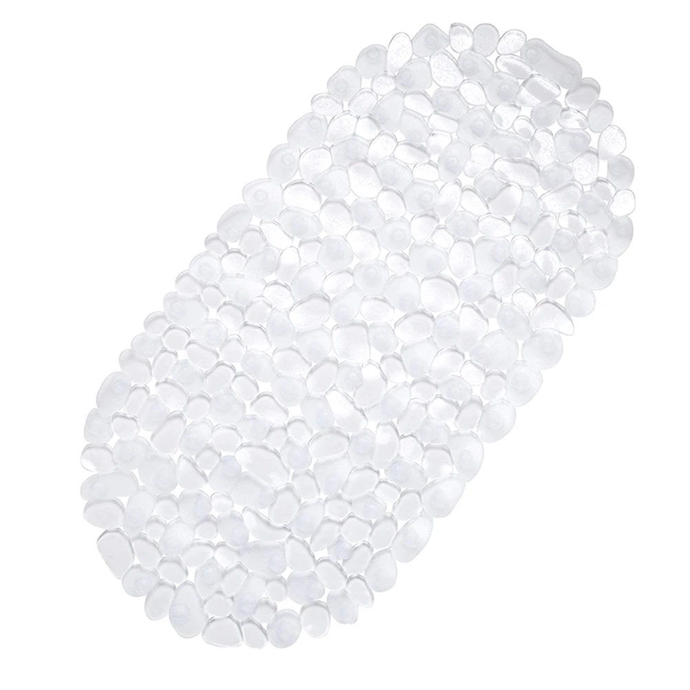

Bath Mat Anti skid PVC Pad for Shower Bathroom Cushion Mats Non slip Easy Clean Transparent No Deformation Long Use Comfortable