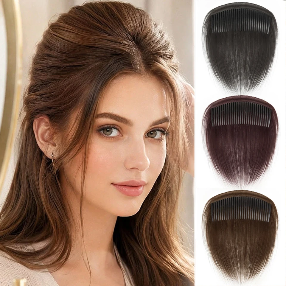 Upgraded Invisible Hair Pad With no Trace Wrapped Edge Pad Hair Comb for Women's increased volume Fluffy and High Cranial Top