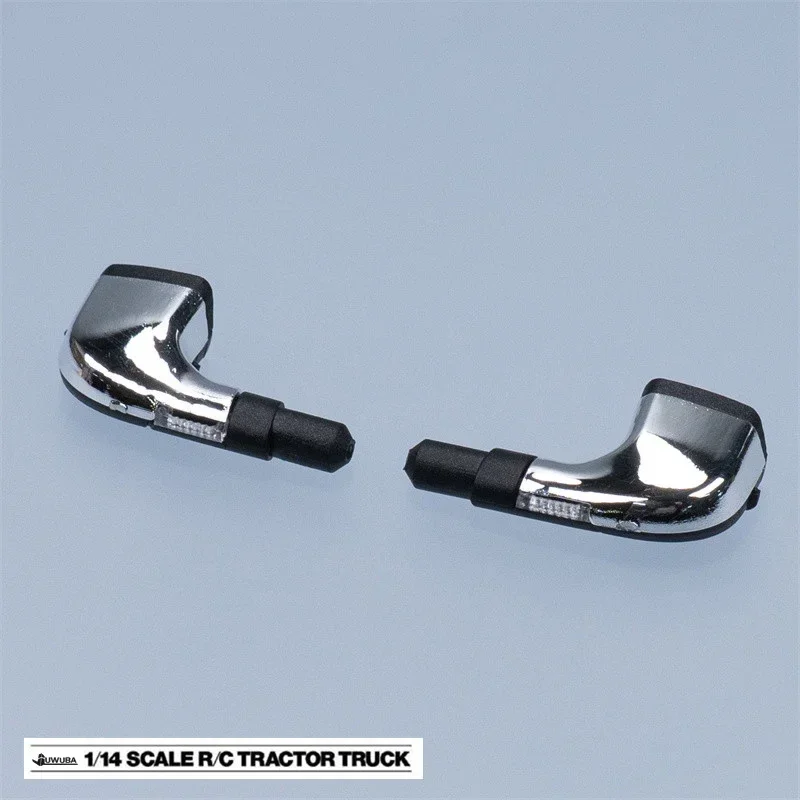 

2 шт., имитация электронного зеркала заднего вида, детали для 1/14 Tamiya RC самосвал BENZ ACTROS 3363 Arocs, автомобильные аксессуары