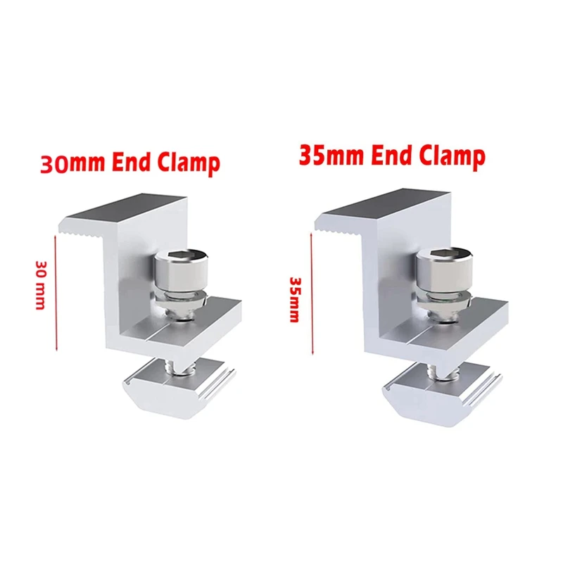 

8 Pieces Solar Panel Bracket Are Adjustable, Solar Mounting, Trapezoidal Sheet For Roof, RV, Bed, Camping