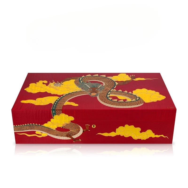 Year of the Dragon Cigar Moisturizer Spanish Rare Cedar Wood