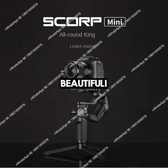 Mini Series AI Intelligent PTZ Stabilizer Three-axis Anti-shake Stabilizer Handheld PTZ Artifact