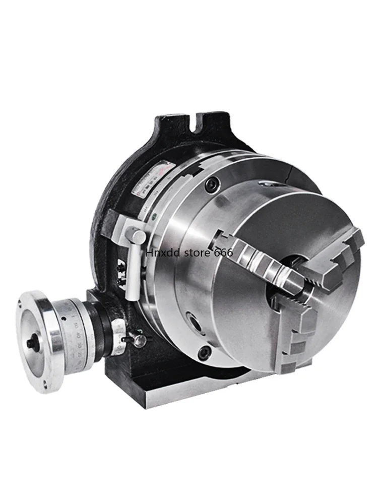 Milling machine indexing head rotary table three-jaw chuck