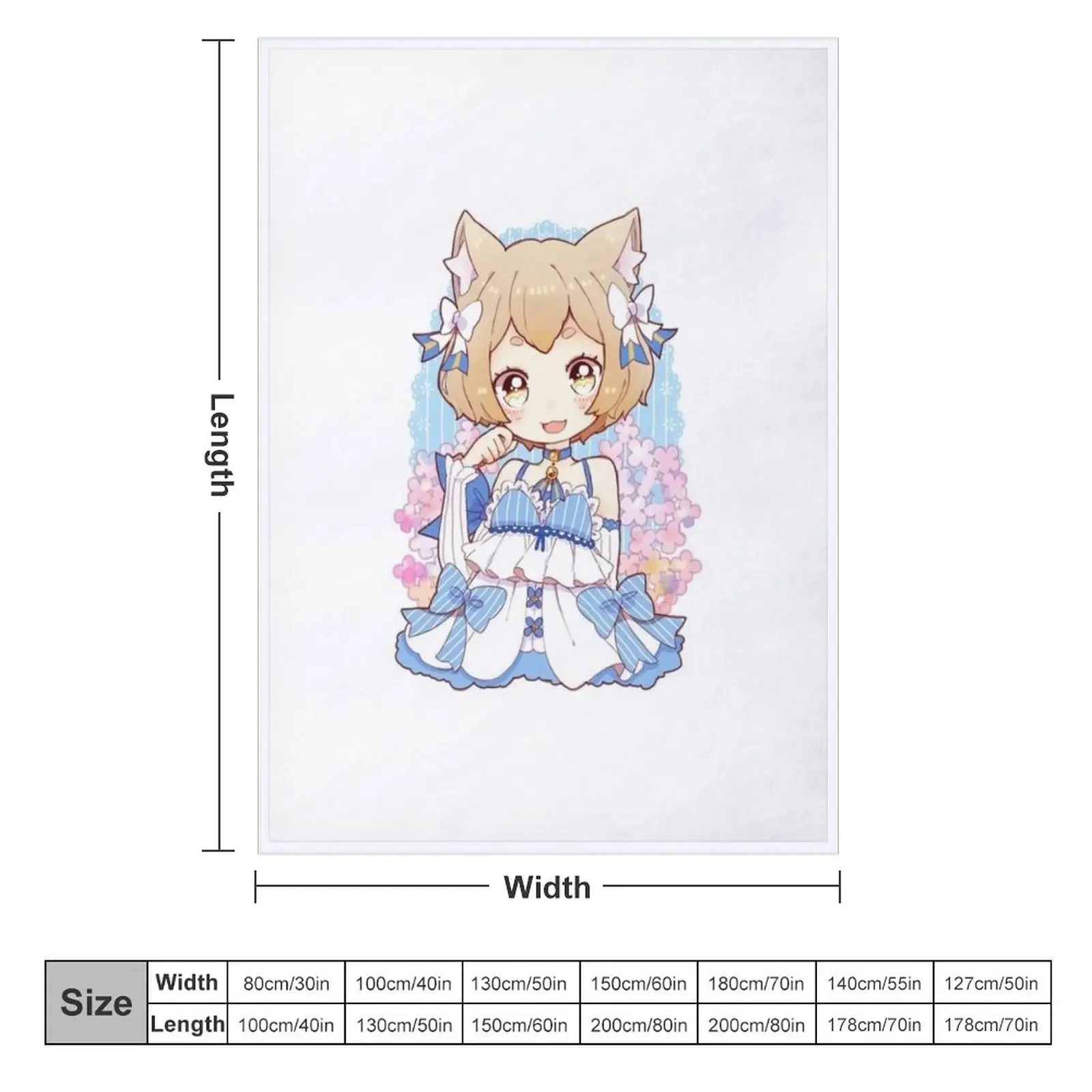 Felix Argyle Kawaii Pose Throw Blanket Furrys for babies Blankets