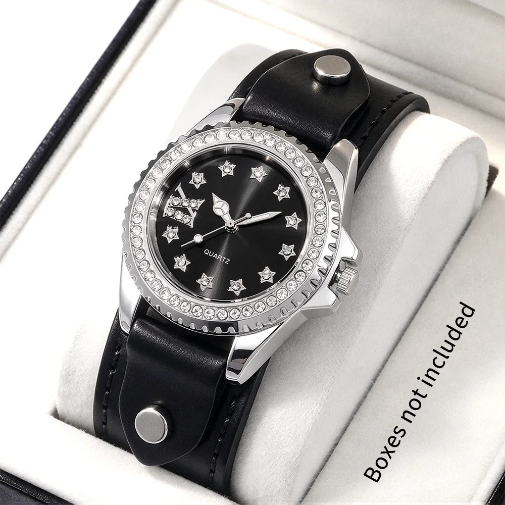 1PC Retro Versatile Fashion Women's Quartz Watch with Multiple Colors To Choose From, Suitable for Wearing in Various Occasions
