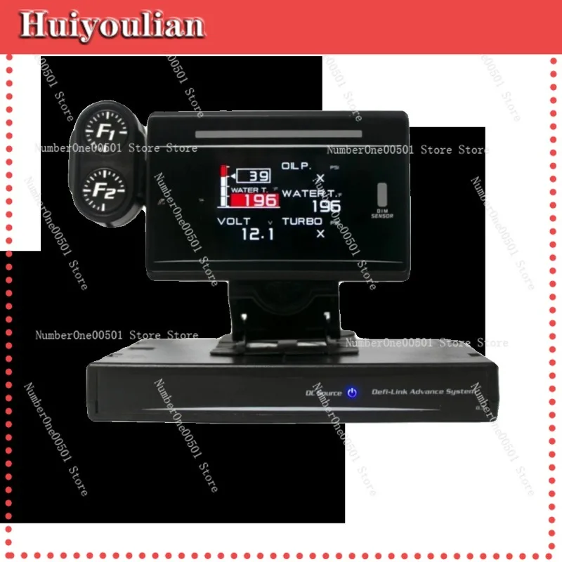 FD Car Multi Gauge Oil Temp Pressure Water Turbo Boost