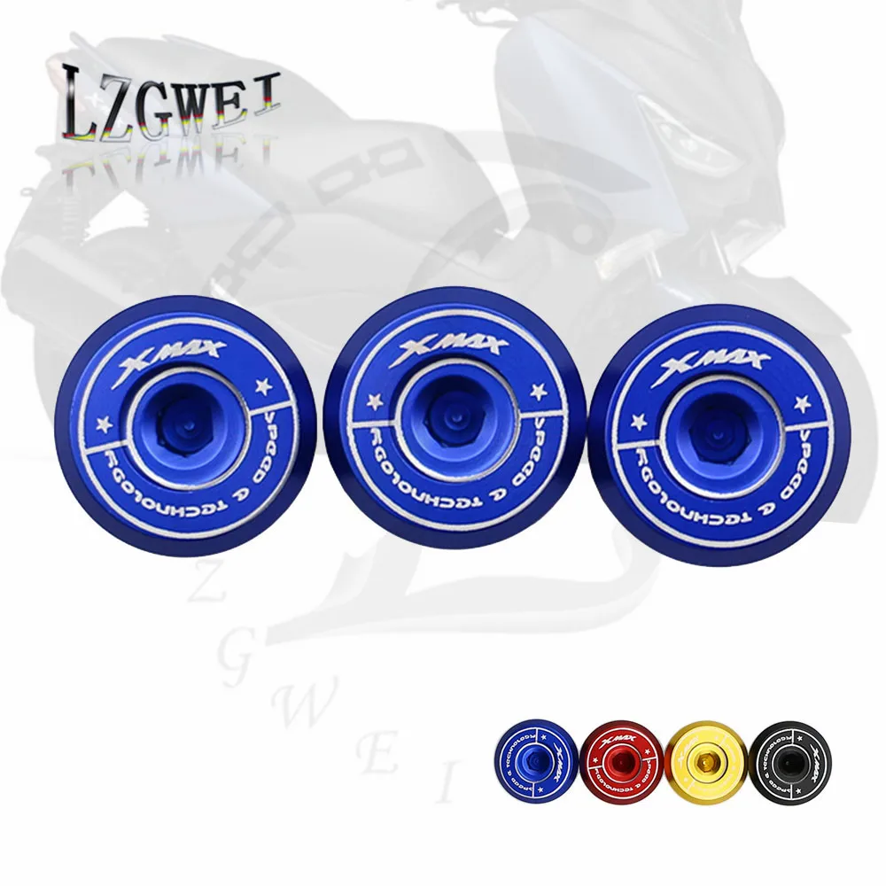 

Motorcycle 4Color Air Cleaner Intake Filter Screw For Yamaha XMAX300 XMAX X-MAX 300 2017-2018 CNC Bolt Body Screw Decorative