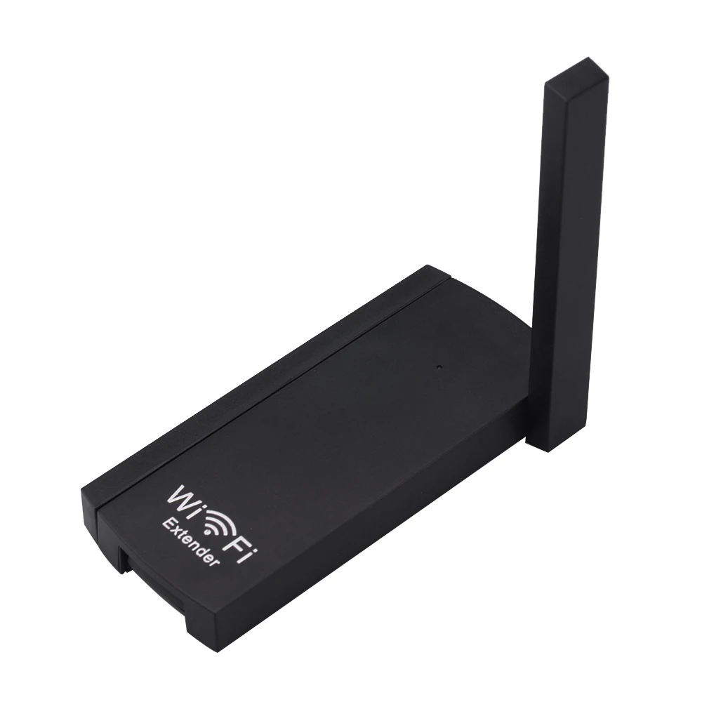 USB Wi-Fi Extender 2.4GHz 300Mbps WiFi Repeater USB Wireless Signal Amplifier WPS Range Extender with 2 Antennas