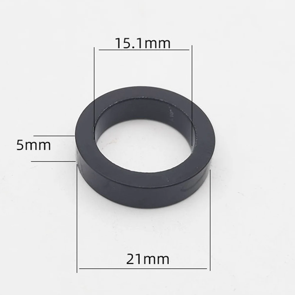 Bicycle Thru Axle Washer M12x3/7.5mm M15x0.2/5mm  Hubs Axle Flat/Conical Washers Bike Hub Tube Shaft Skewer Spacer