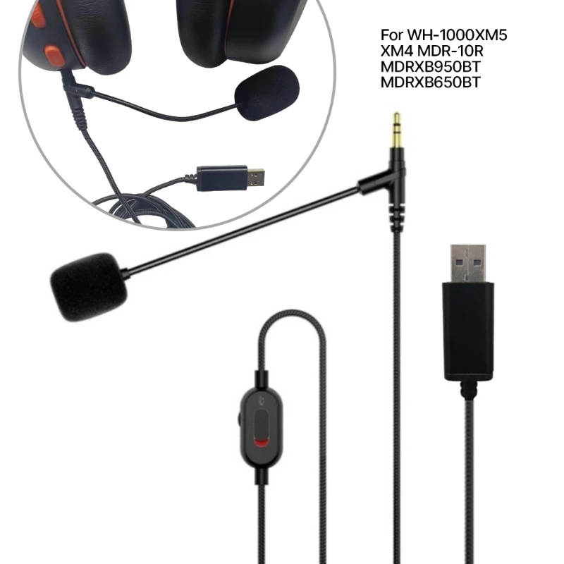 سلك تمديد Aux بديل لكابل سوني الصوتي ، MDRXB950BT MDRXB650BT ، سماعات الرأس ،