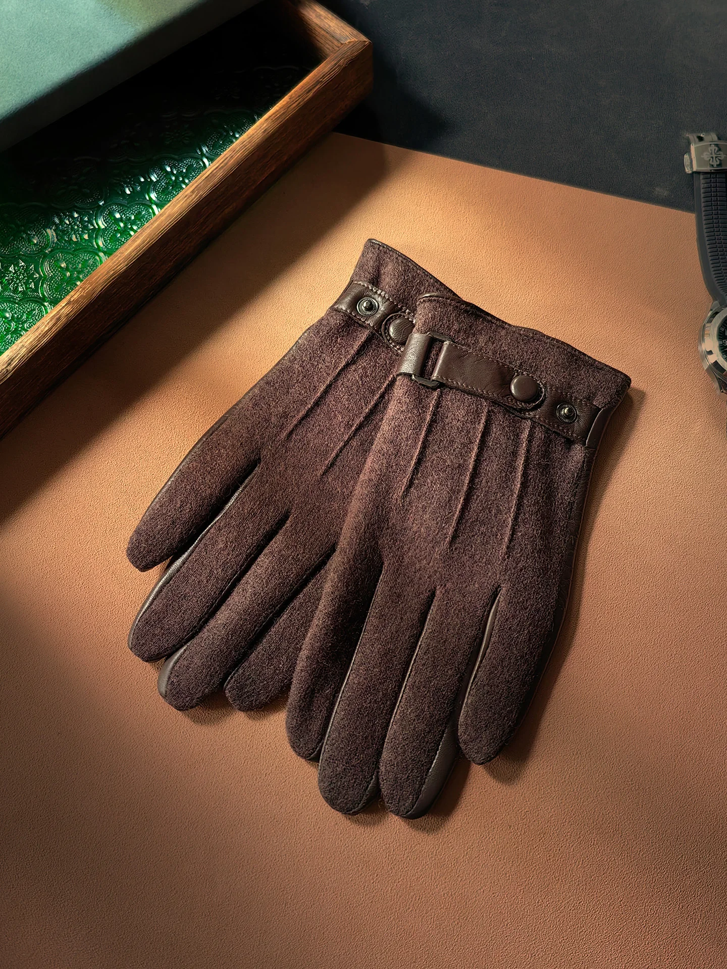 thiened-woolen-fce-lined-genuine-leather-gloves-for-men-busin-sle-touchscreen-ible-autumn-winter-gloves