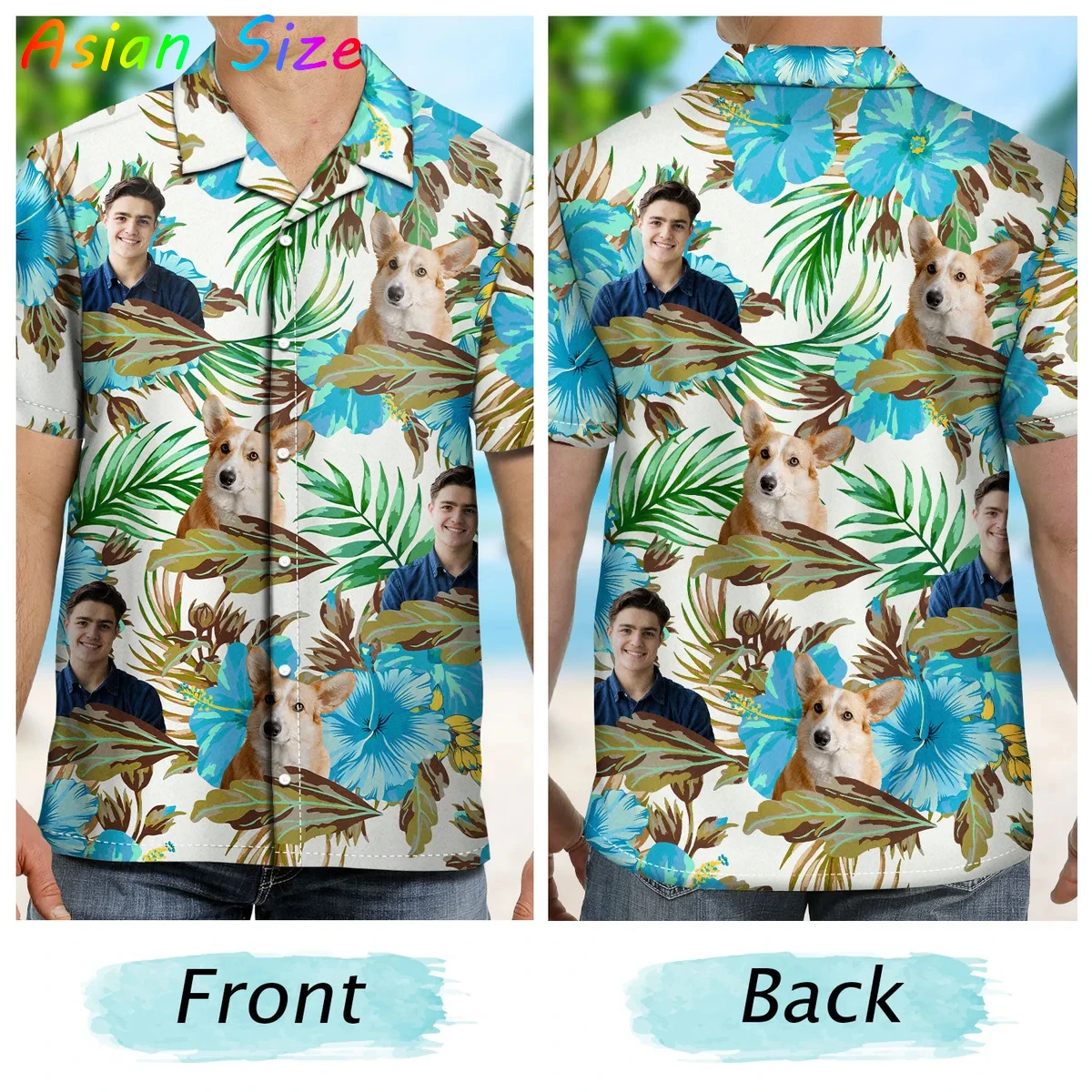 

Футболка с вашим изображением 2025: Персонализированная футболка для кошек, сделай сам, подарок для любителей кошек, унисекс, с тропическими растениями, пляжная, кэмира