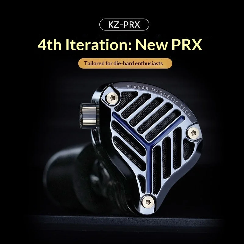 KZ PRX Planar Driver In Ear Earphone HIFI Monitor Detachable Cable Stage Stereo Sound Headset For Audiophile Musician