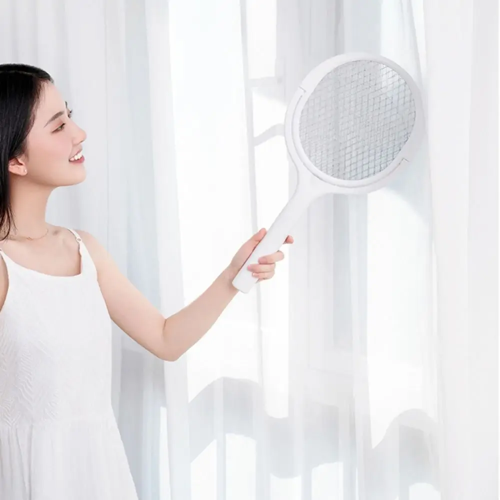 

Rechargeable Mosquito Swatter Trap Retractable Multi Angle Adjustment Insect Racket Portable UV Light Mosquito Killer Lamp
