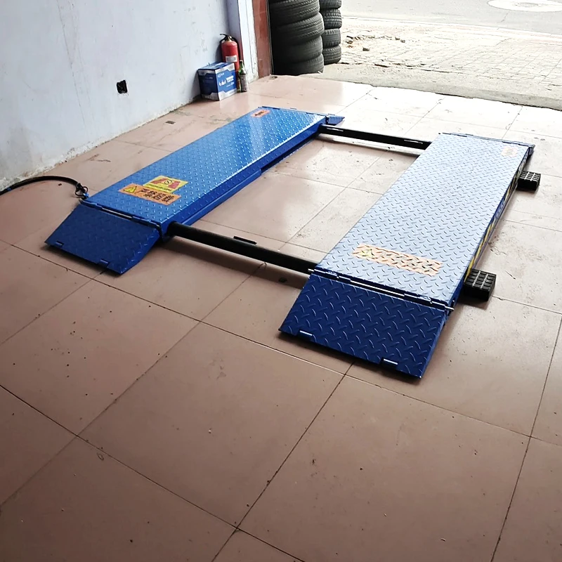 Portable Two Post Hydraulic Car Lift High Capacity For Garage Use Electric Controlled Car Lift Small Scissor Hydraulic Car Lift