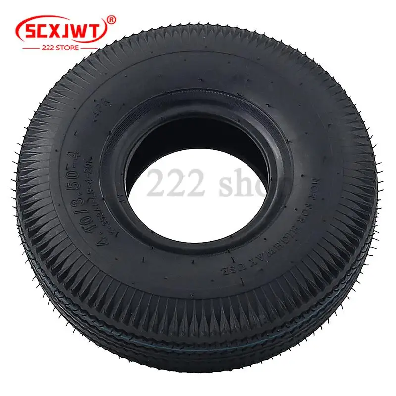

Hot sale NEW 4.10/3.50-4 Tire Thickened Inner Tube Outer Tyre for Electric Scooter Trolley 410/350-4 Pneumatic Wheel Accessories