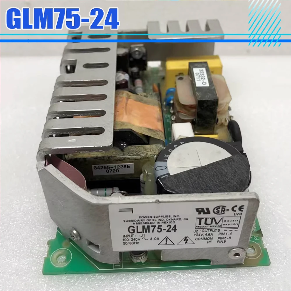 

Блок питания промышленного оборудования управления GLM75-24 + 24 В, 4,6 А