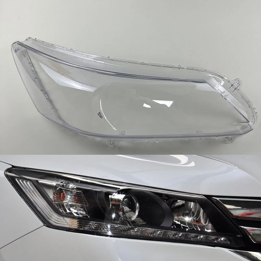 

Headlamp Transparent Shell Lampshade Lamp Shade Front Headlight Cover Lens Plexiglass For Honda Accord 9th Gen 2014 2015