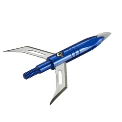 6/12/24pcs Hunting Broadheads Bladed 100grain For Carbon Arrow Replaceable Arrowhead Shooting Archery Accessories