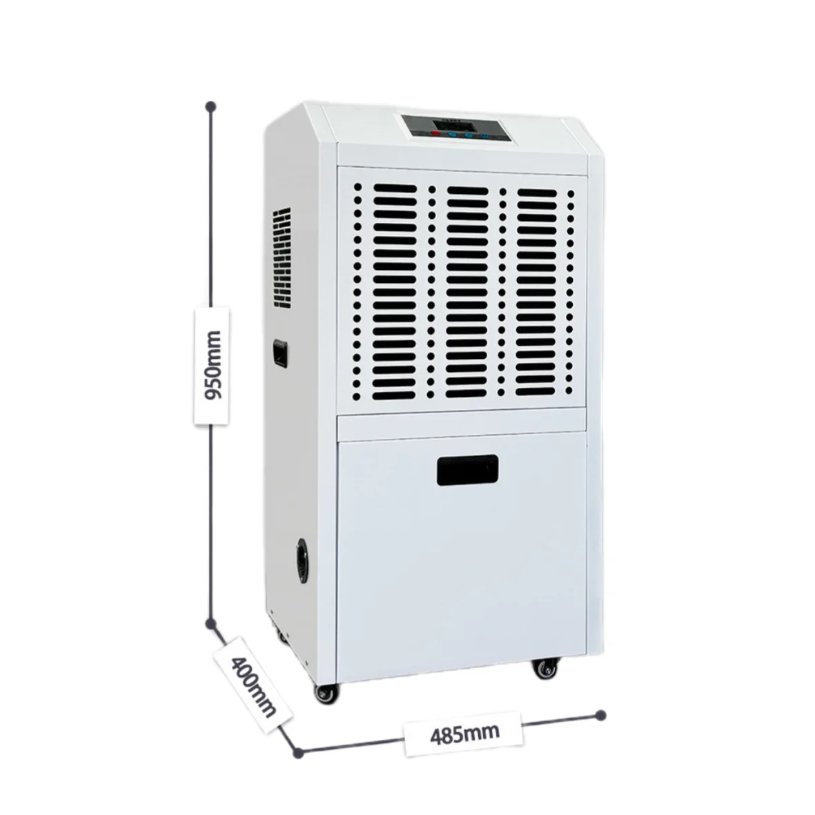 138 L/D High Capacity Modern Portable Metal Dehumidifier 110V/220V for Hotel Garage Swimming Pool & Garden Supplies