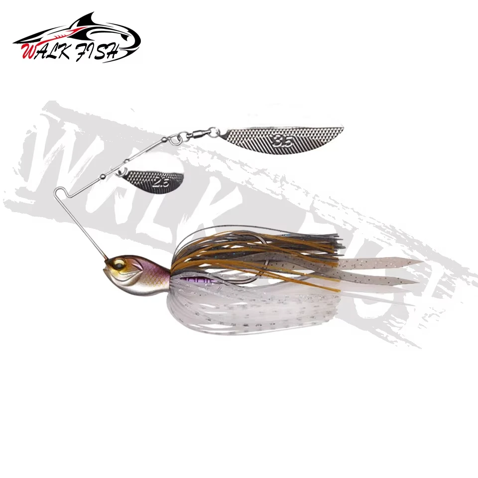 Walk Fish Spinnerbait – Señuelo metálico para la pesca del lucio