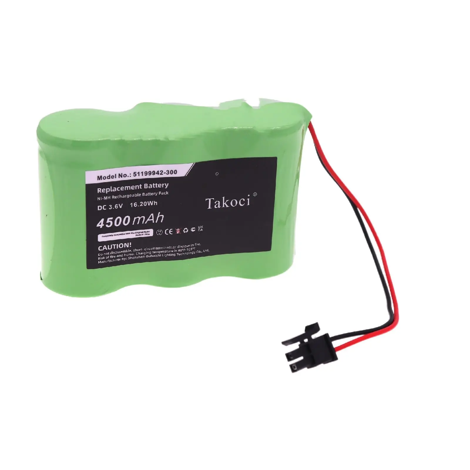 Replacement Battery for Honeywell  C300 143553, 51199942-300, CC-SCMB02 3.6V/mA