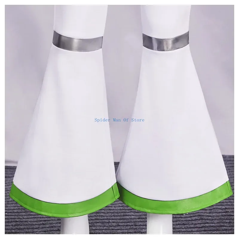 Movie Woman Buzz Cosplay Costume Lightyear White Jumpsuit Halloween Carnival Cosplay Buzz Customized Clothes