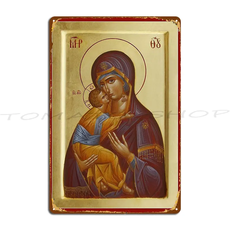 God Bearer Metal Sign Wall Plaque Custom Create Decoration designer  Tin Sign Poster