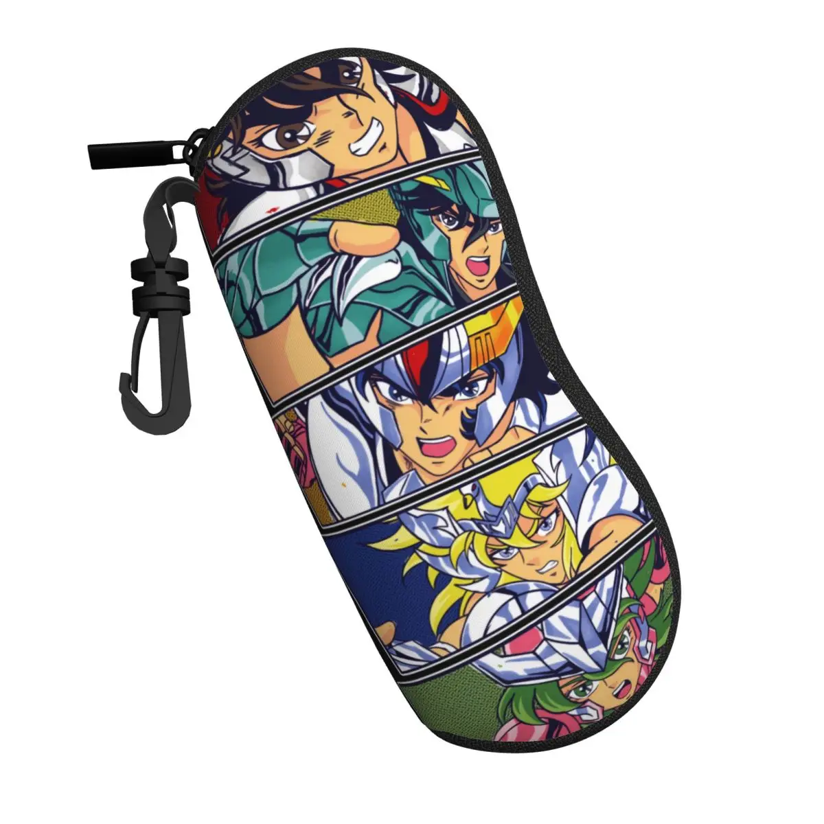 Custom Saint Seiya Shell Glasses Case Unisex Knights Of The Zodiac Cartoon Manga Eyeglasses Case Sunglasses Protector Box