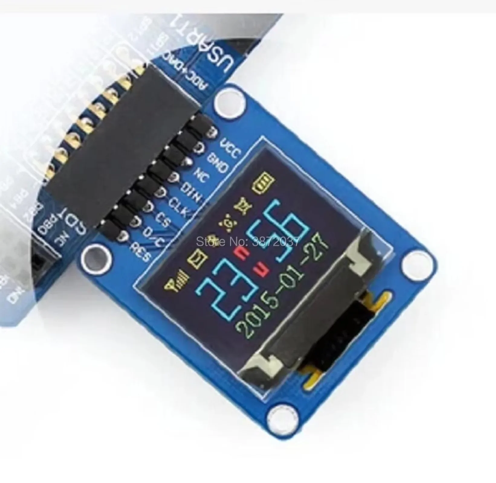 5 teile/los 0,95 0,95 zoll RGB OLED Display Modul SPI SSD1331 Treiber für Arduino
