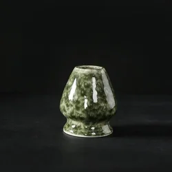 Matcha Whisk Holder Tea Ceremony Matcha Bowl Traditional Matcha Ceremony Starter Ceramic Chasen Whisk Stand for Beginner