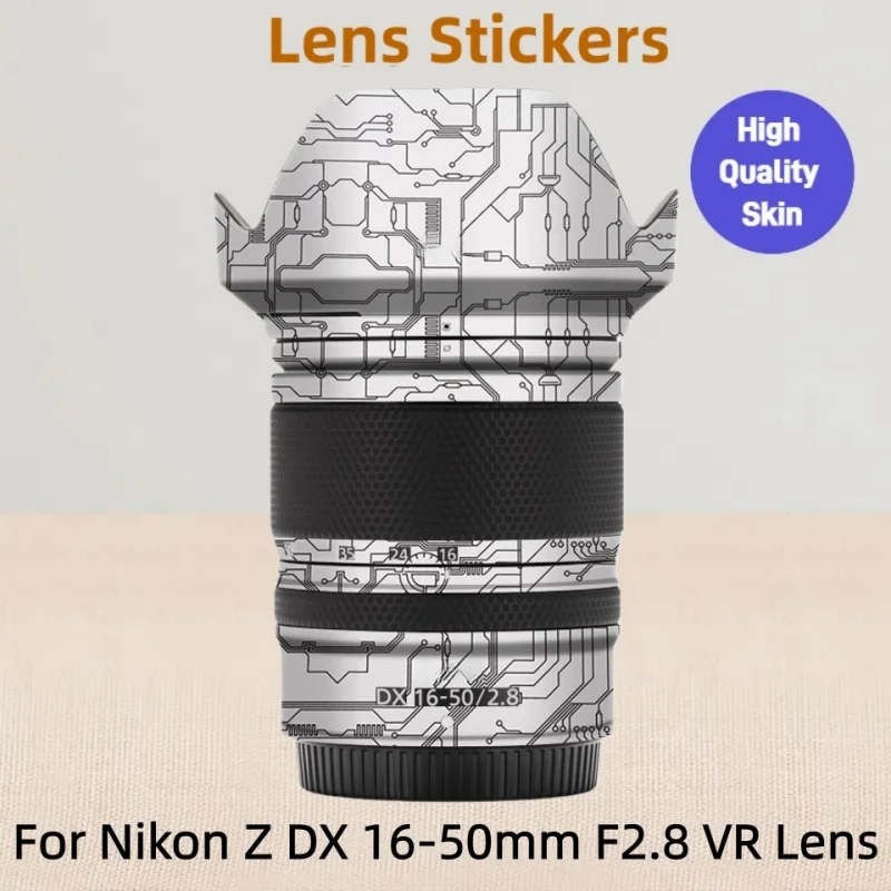 

Наклейка для объектива Nikon Z DX 16-50 мм f/2,8 VR, наклейка для объектива Nikkor 1650, обертка для объектива 16-50 скинов, наклейка 16 50