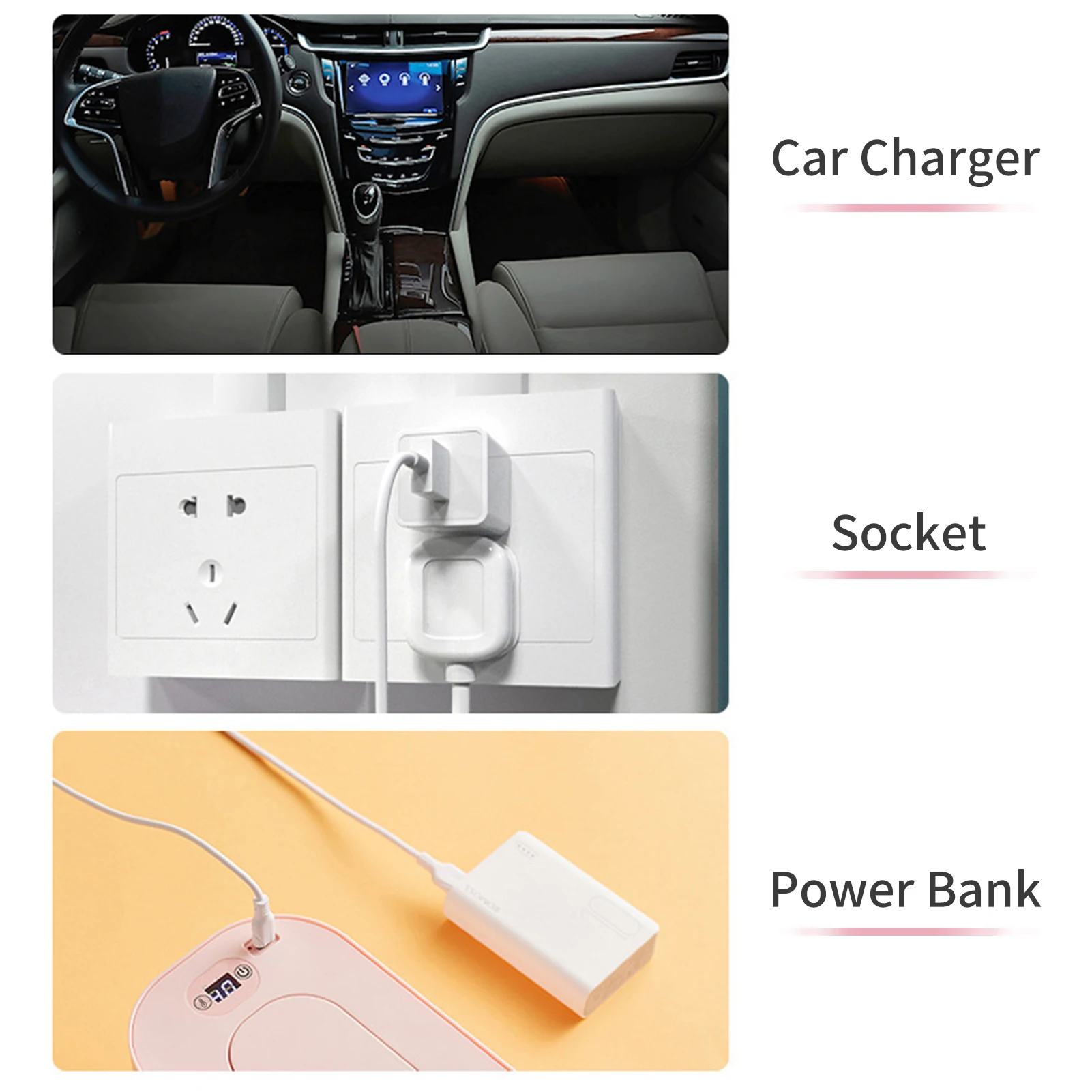 【HOT】USB Portable Baby Wet Wipe Warmer Dispenser 10W Constant Temperature Large Capacity for Home Car Travel