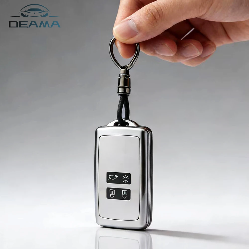 For Renault Koleos Kadjar Clio Captur Megane Talisman Espace Zoe Scenic 4 Arkana Dacia Sandero TPU Car Remote Key Case Cover Fob