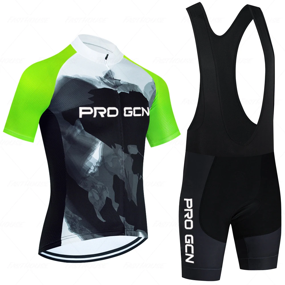 2023 PRO GCN Team Bicycle Clothing Men New Road Bike Wear Racing Clothes Breathable Cycling Jersey Set Ropa Ciclismo Maillot