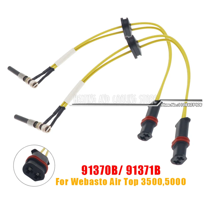 12V/24V For Webasto Air Top AT3500,5000 Ceramic Glow Plug Candles 91370B 91371B Heater Kits Diesel Parking Heater Accessories