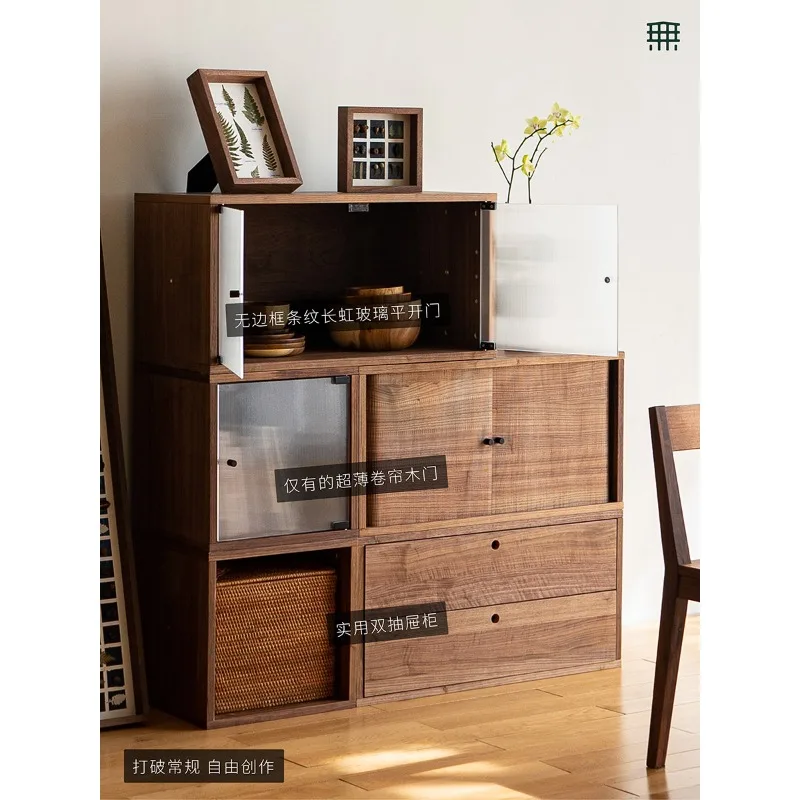 Combination module cabinet Multifunctional home living room TV partition Dining side cabinet Bedside sofa storage cabinet
